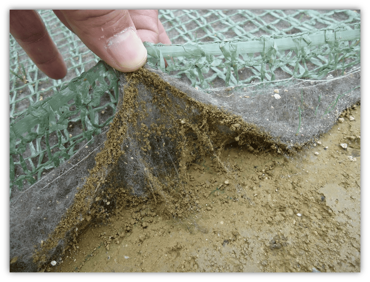 邊坡面緊密貼合示意圖